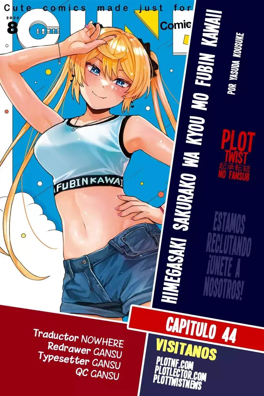 Himegasaki Sakurako wa Kyou mo Fubin Kawaii Capítulo 44 en Línea - página 1