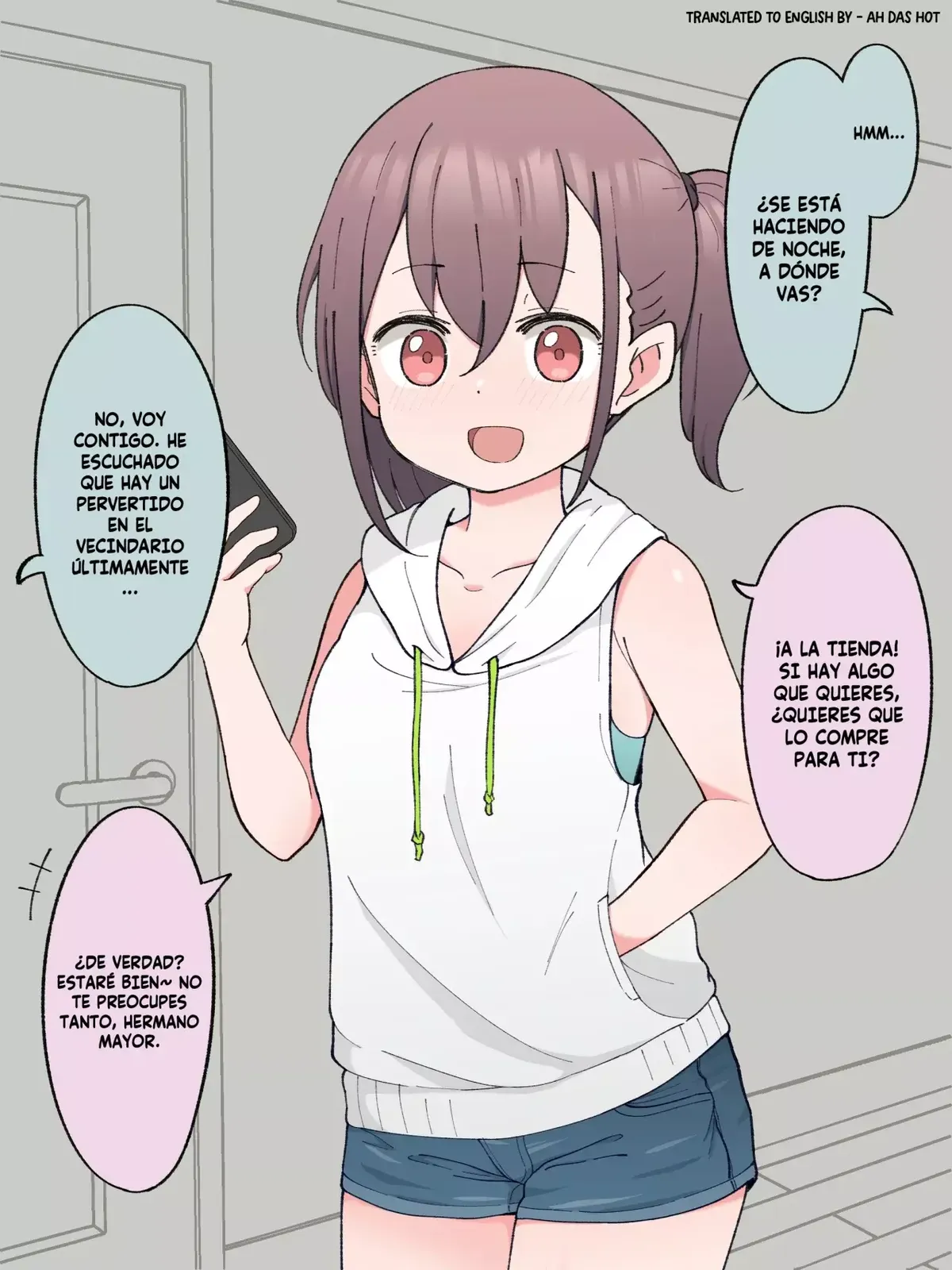 Hisashiburi ni Jikka ni Kaettara Otouto ga TS Shiteta. Capítulo 20 en Línea - página 1