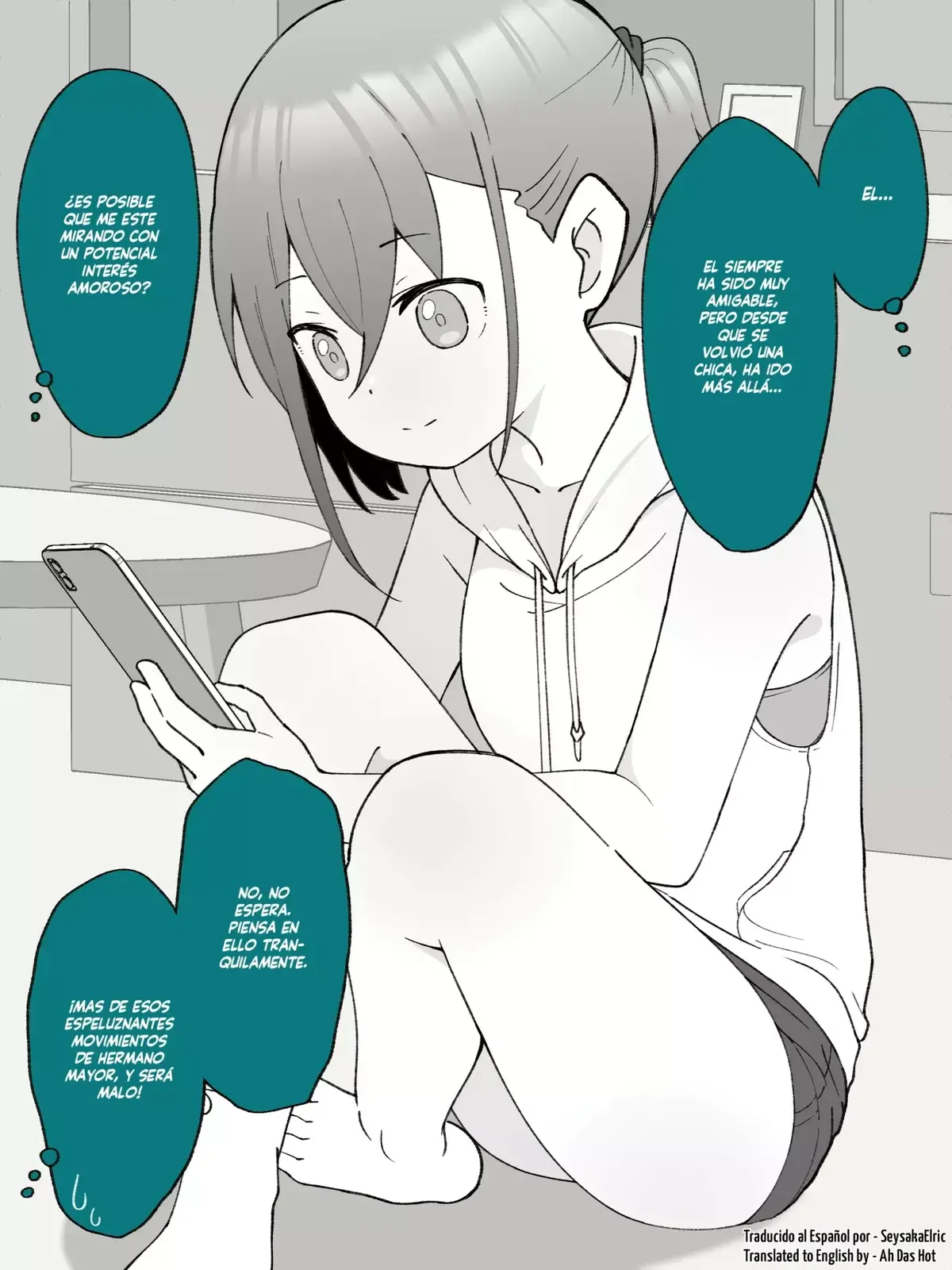Hisashiburi ni Jikka ni Kaettara Otouto ga TS Shiteta. Capítulo 34 en Línea - página 1