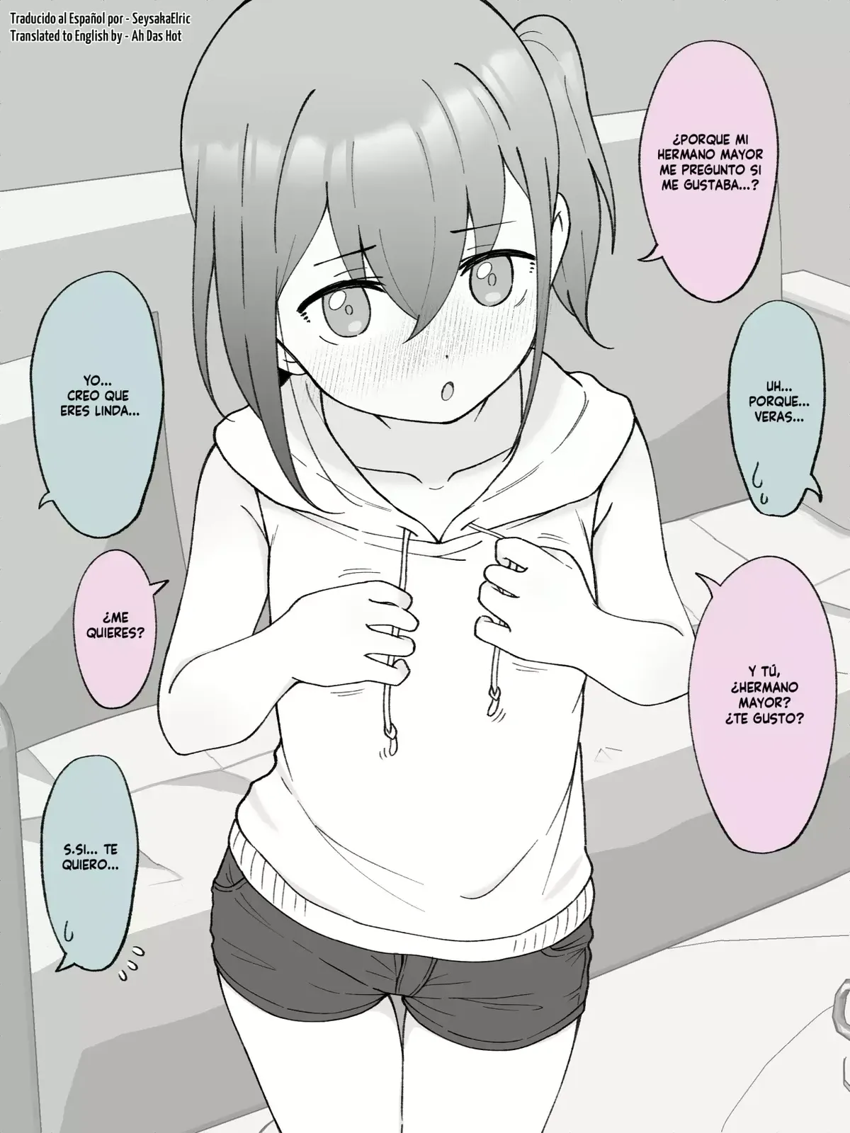 Hisashiburi ni Jikka ni Kaettara Otouto ga TS Shiteta. Capítulo 35 en Línea - página 1