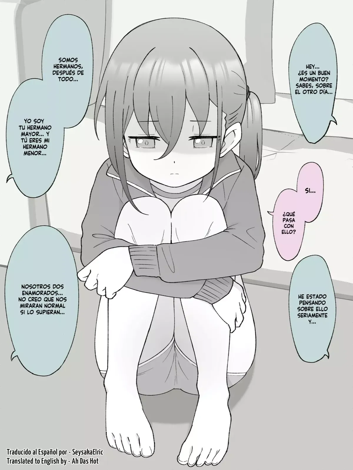 Hisashiburi ni Jikka ni Kaettara Otouto ga TS Shiteta. Capítulo 37 en Línea - página 1