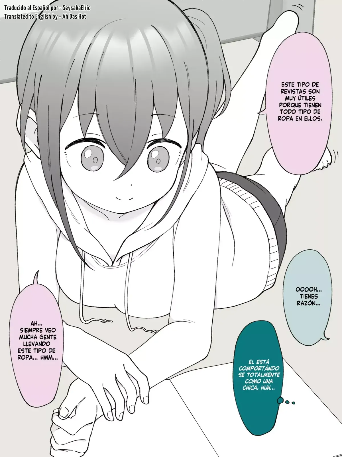 Hisashiburi ni Jikka ni Kaettara Otouto ga TS Shiteta. Capítulo 41 en Línea - página 1