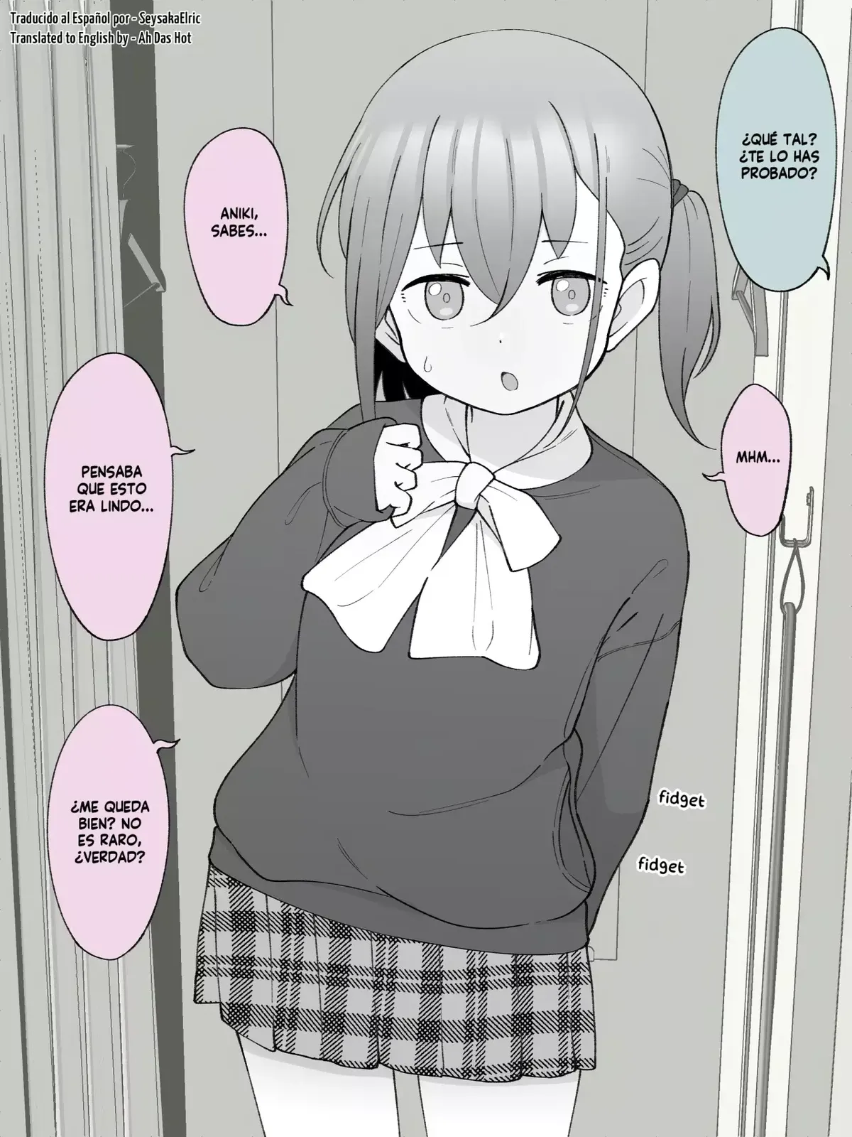 Hisashiburi ni Jikka ni Kaettara Otouto ga TS Shiteta. Capítulo 44 en Línea - página 1