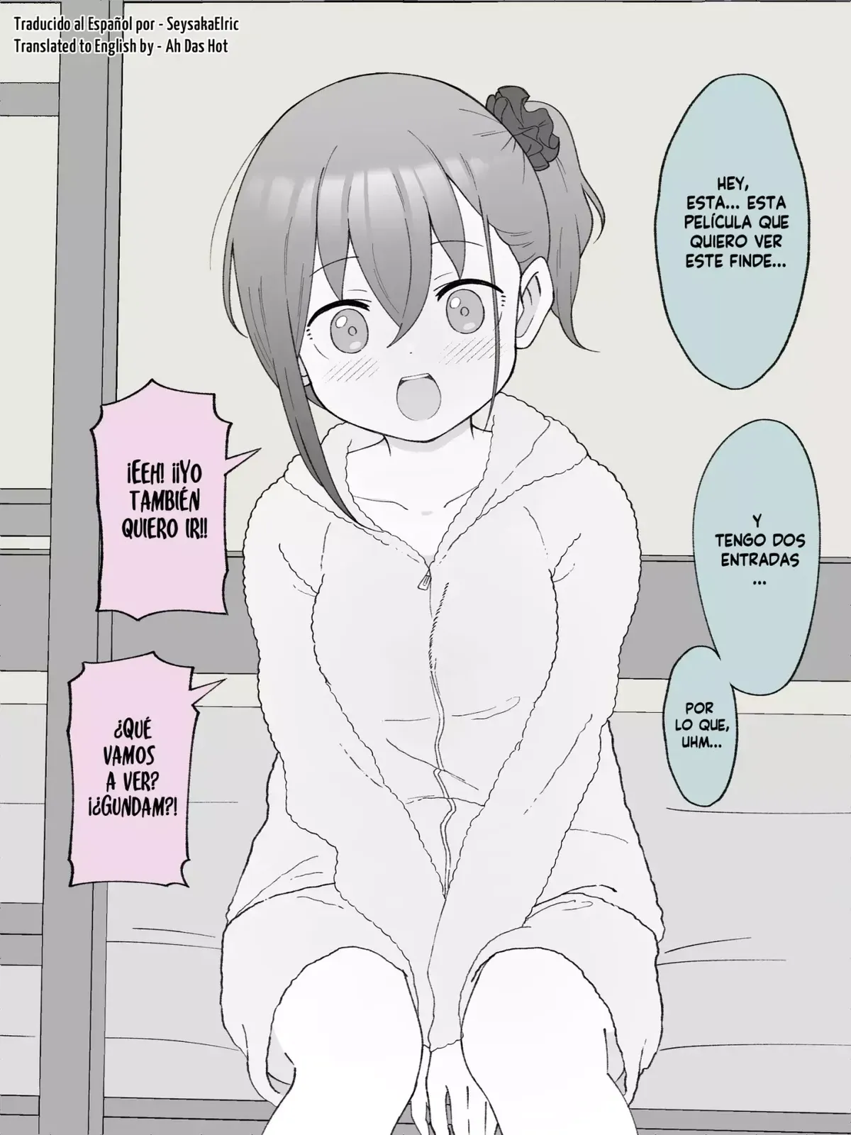 Hisashiburi ni Jikka ni Kaettara Otouto ga TS Shiteta. Capítulo 74 en Línea - página 1