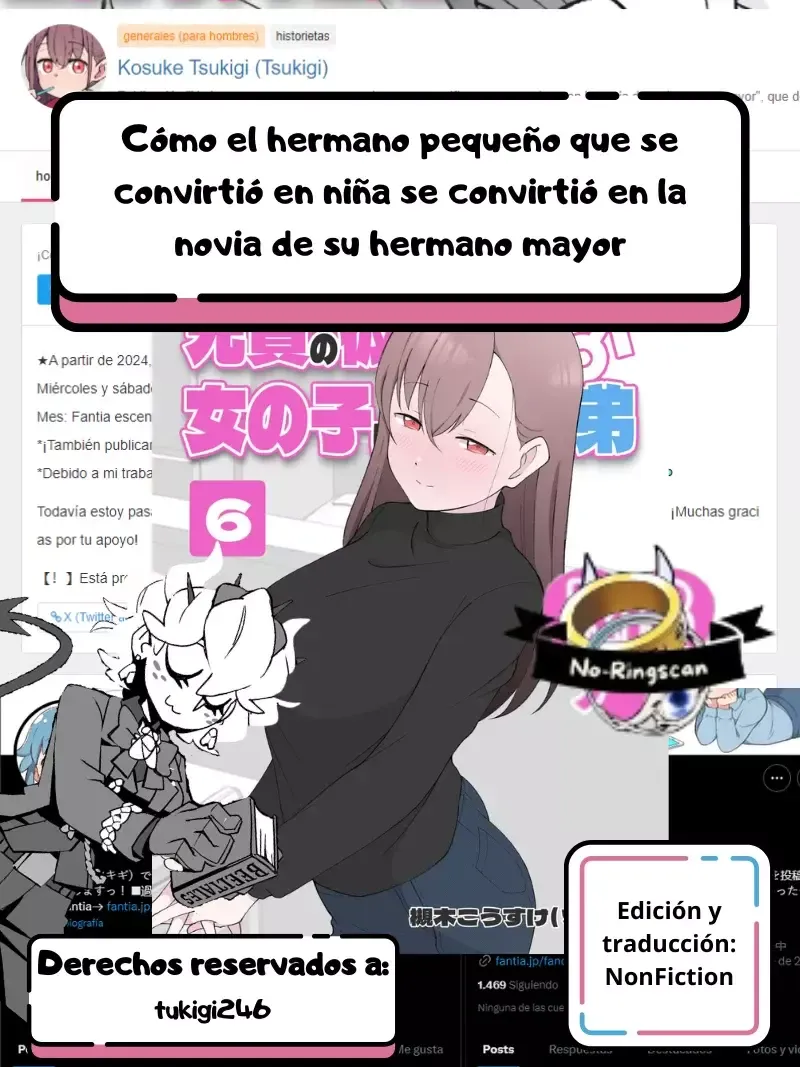 Hisashiburi ni Jikka ni Kaettara Otouto ga TS Shiteta. Capítulo 8.5 en Línea - página 1