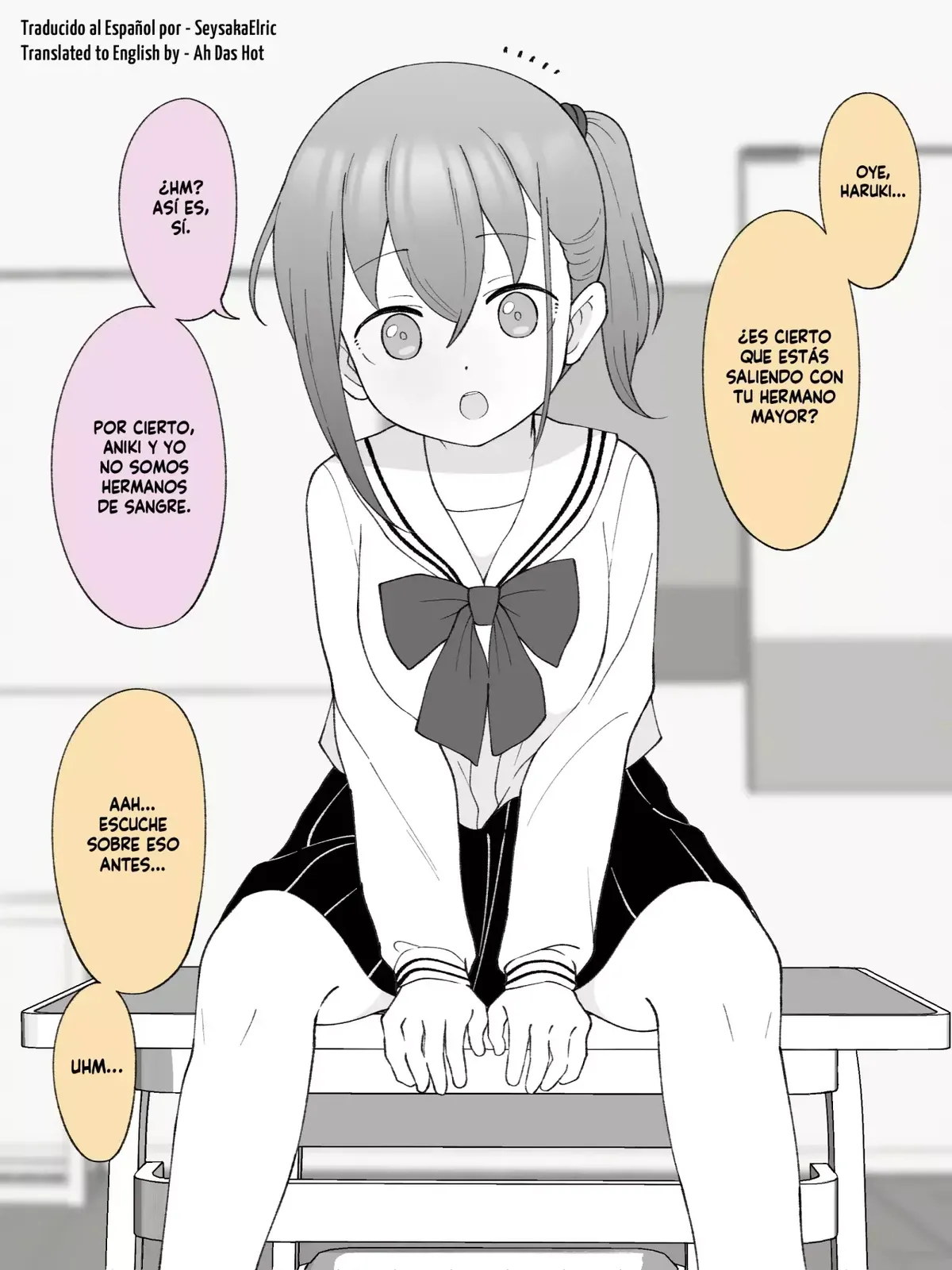 Hisashiburi ni Jikka ni Kaettara Otouto ga TS Shiteta. Capítulo 87 en Línea - página 1