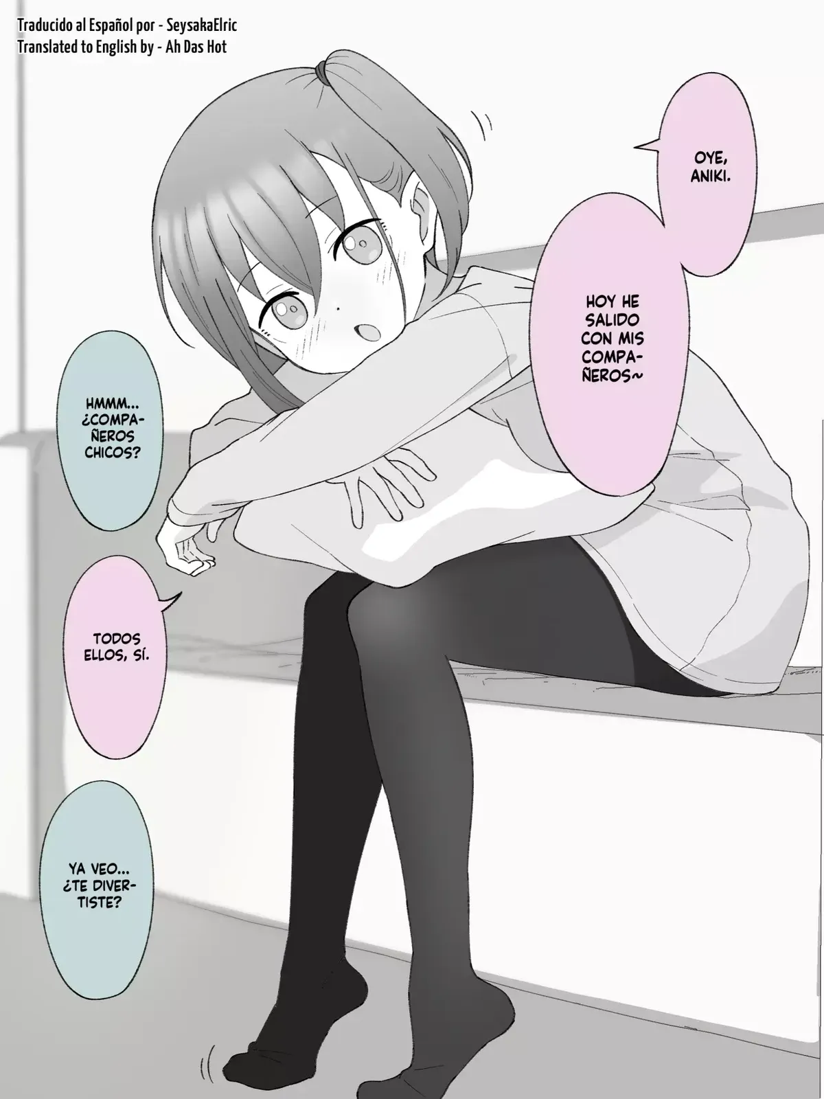 Hisashiburi ni Jikka ni Kaettara Otouto ga TS Shiteta. Capítulo 98 en Línea - página 1