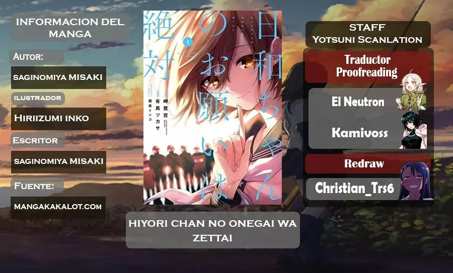 Hiyori-chan no Onegai wa Zettai Capítulo 5 en Línea - página 1