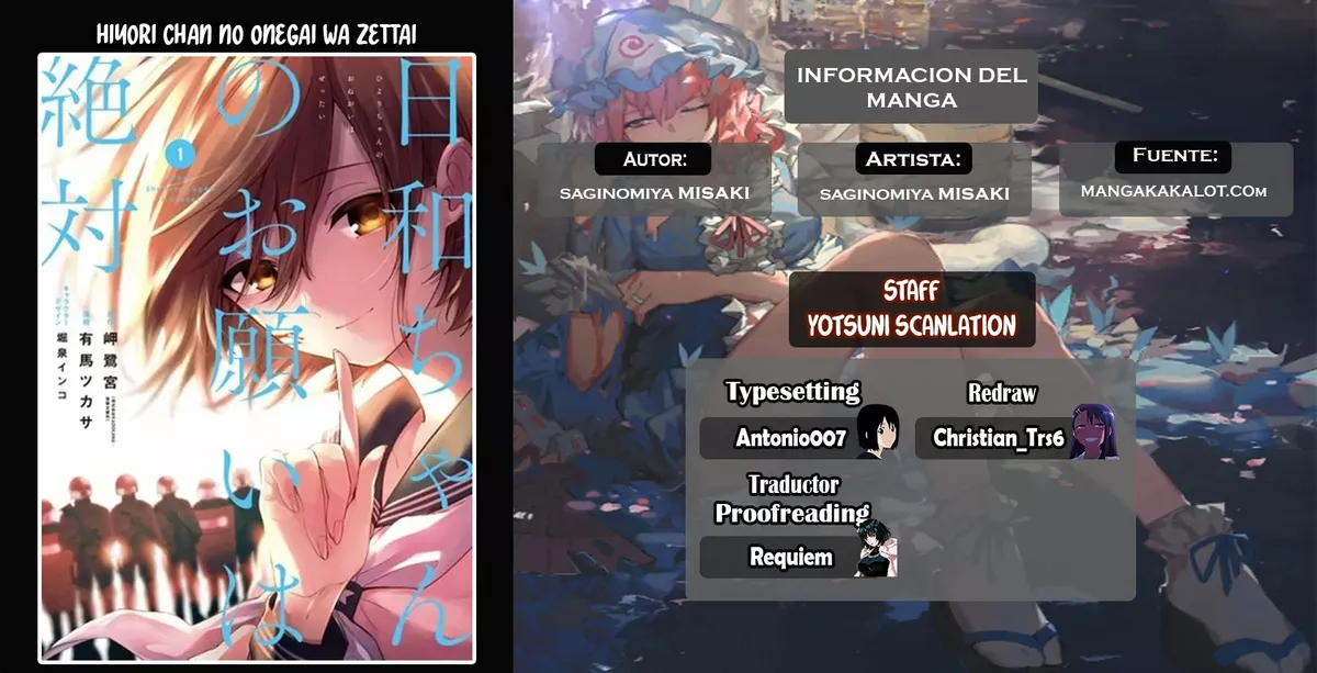 Hiyori-chan no Onegai wa Zettai Capítulo 6 en Línea - página 1