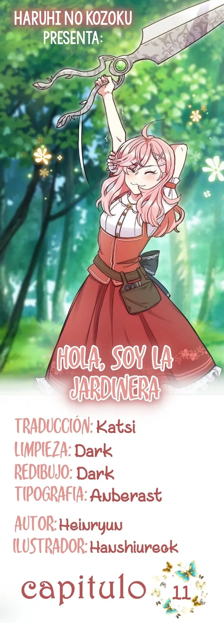 Hola, Soy la Jardinera! Capítulo 11 en Línea - página 1