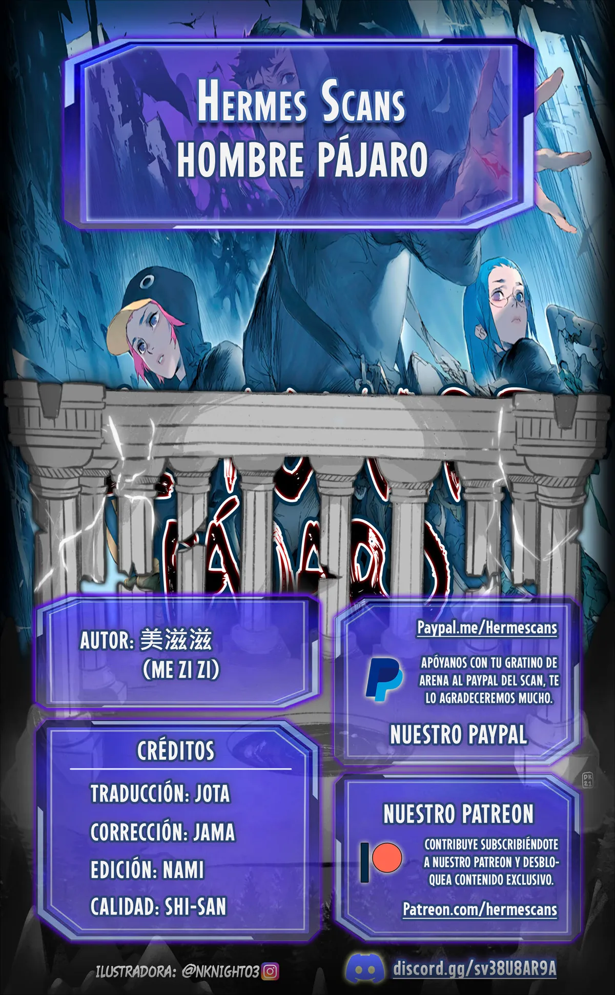 Hombre Pájaro Capítulo 14 en Línea - página 1