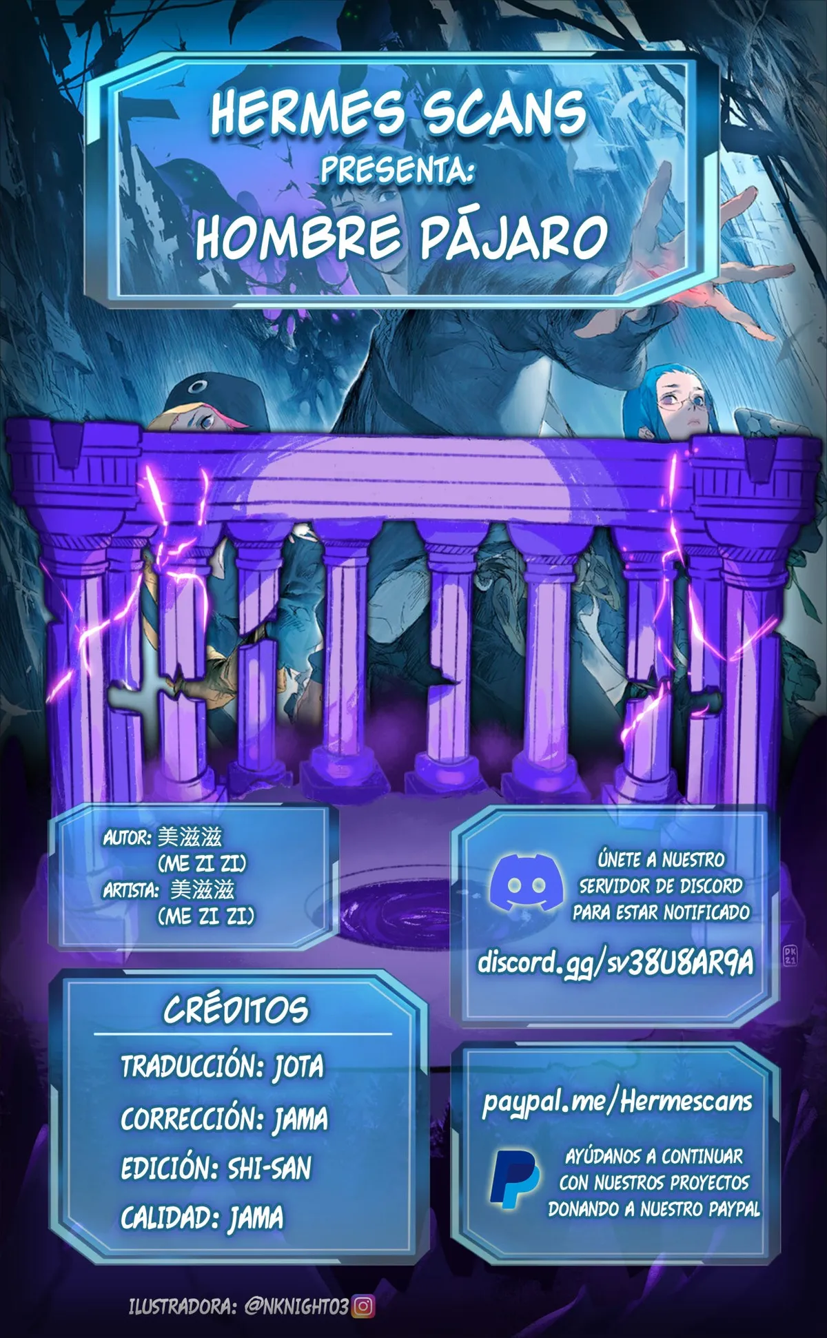 Hombre Pájaro Capítulo 2 en Línea - página 1