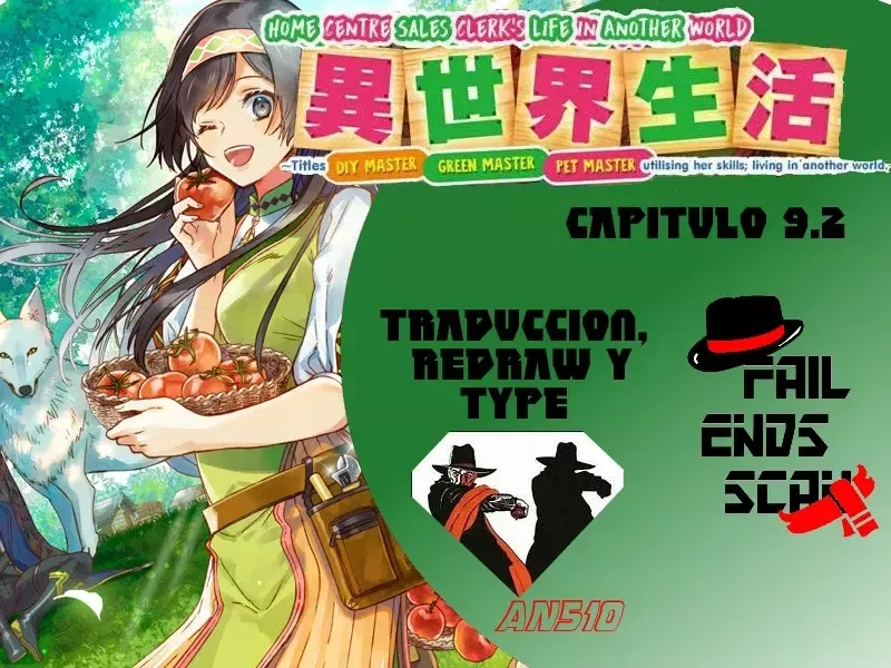 Home Centre Sales Clerk’s Life in Another World ~with the titles - “DIY Master”, “Green Master” and “Pet Master”~ Capítulo 9.2 en Línea - página 1