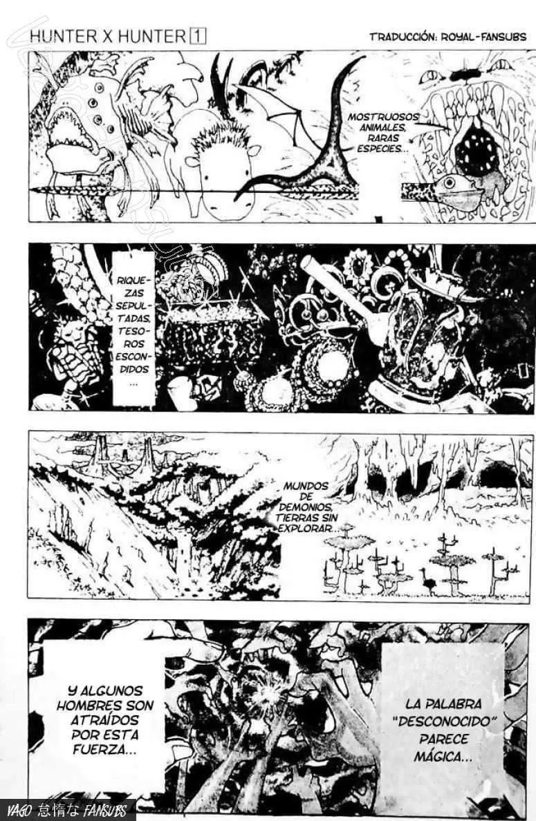 Hunter X Hunter Capítulo 1 en Línea - página 1
