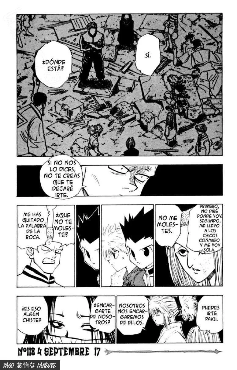 Hunter X Hunter Capítulo 118 en Línea - página 1