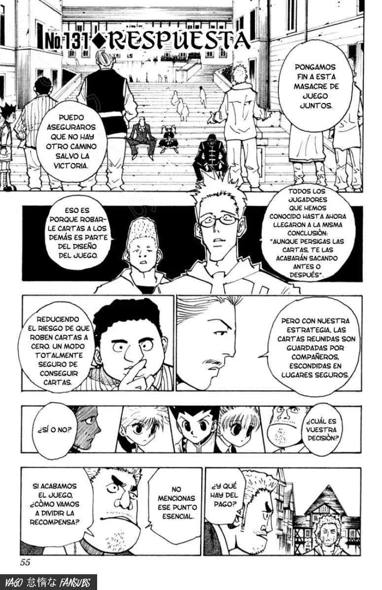 Hunter X Hunter Capítulo 131 en Línea - página 1