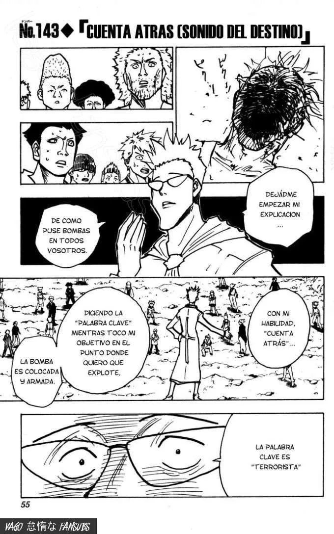 Hunter X Hunter Capítulo 143 en Línea - página 1