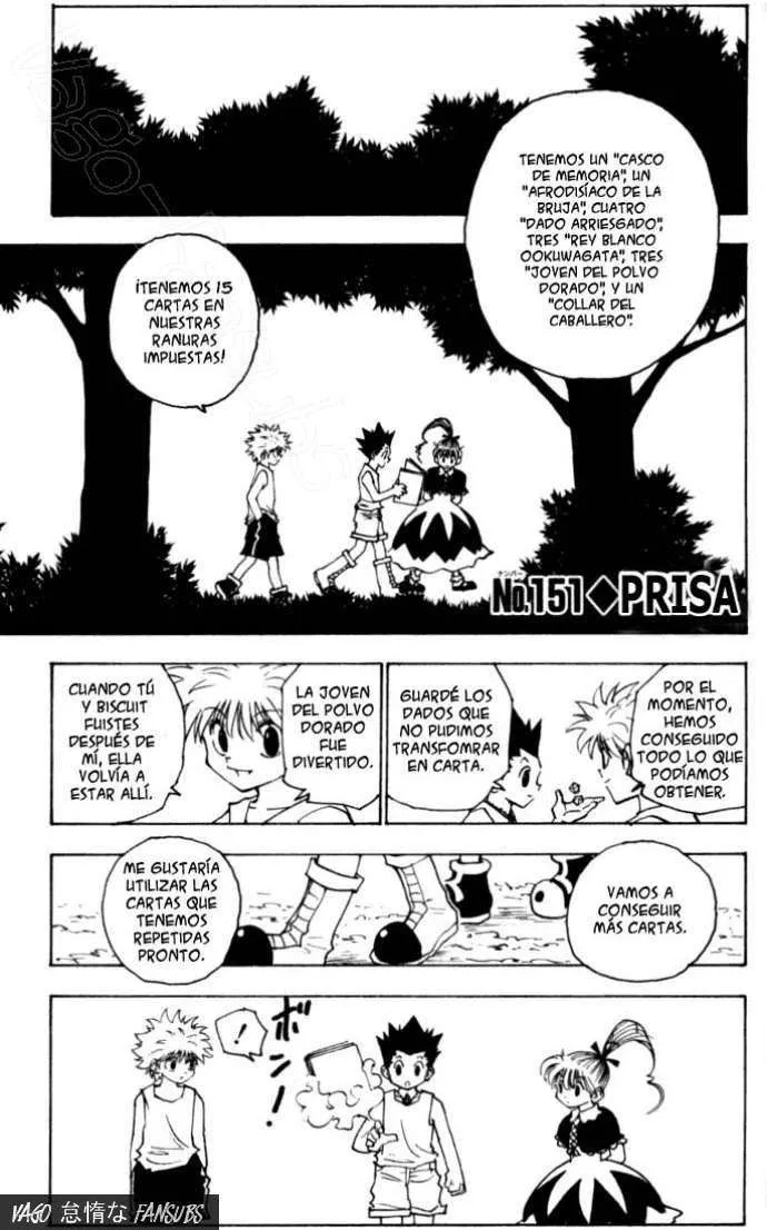 Hunter X Hunter Capítulo 151 en Línea - página 1