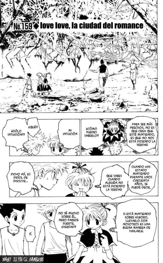 Hunter X Hunter Capítulo 159 en Línea - página 1