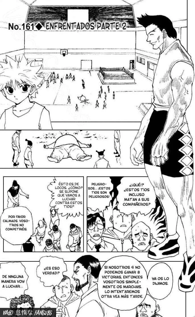 Hunter X Hunter Capítulo 161 en Línea - página 1