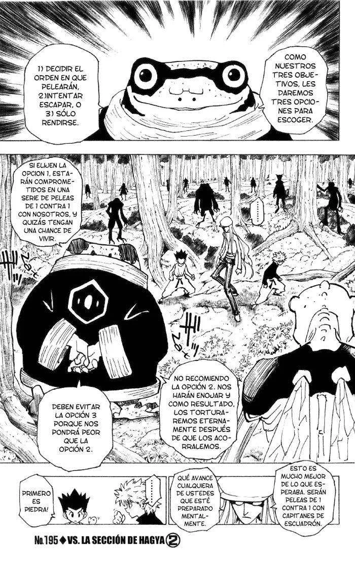 Hunter X Hunter Capítulo 195 en Línea - página 1