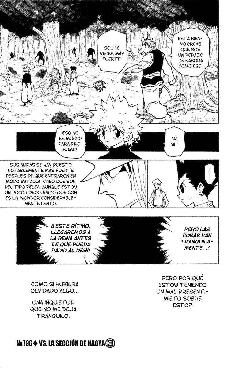 Hunter X Hunter Capítulo 196 en Línea - página 1
