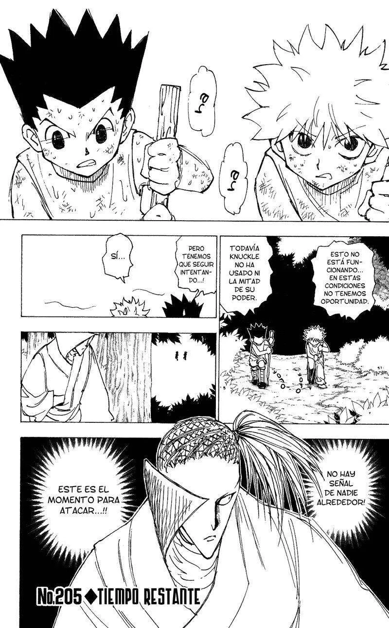 Hunter X Hunter Capítulo 205 en Línea - página 1