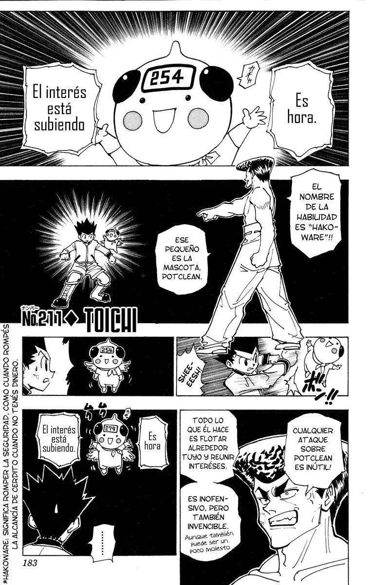 Hunter X Hunter Capítulo 211 en Línea - página 1