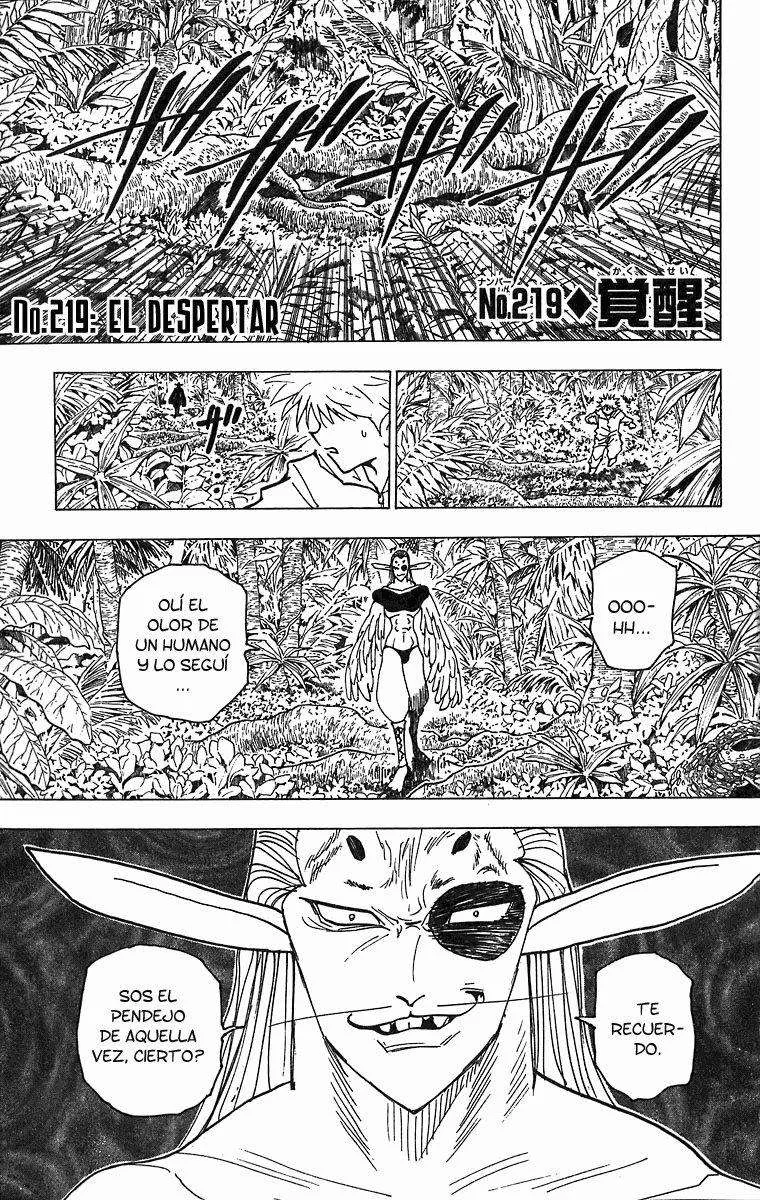 Hunter X Hunter Capítulo 219 en Línea - página 1