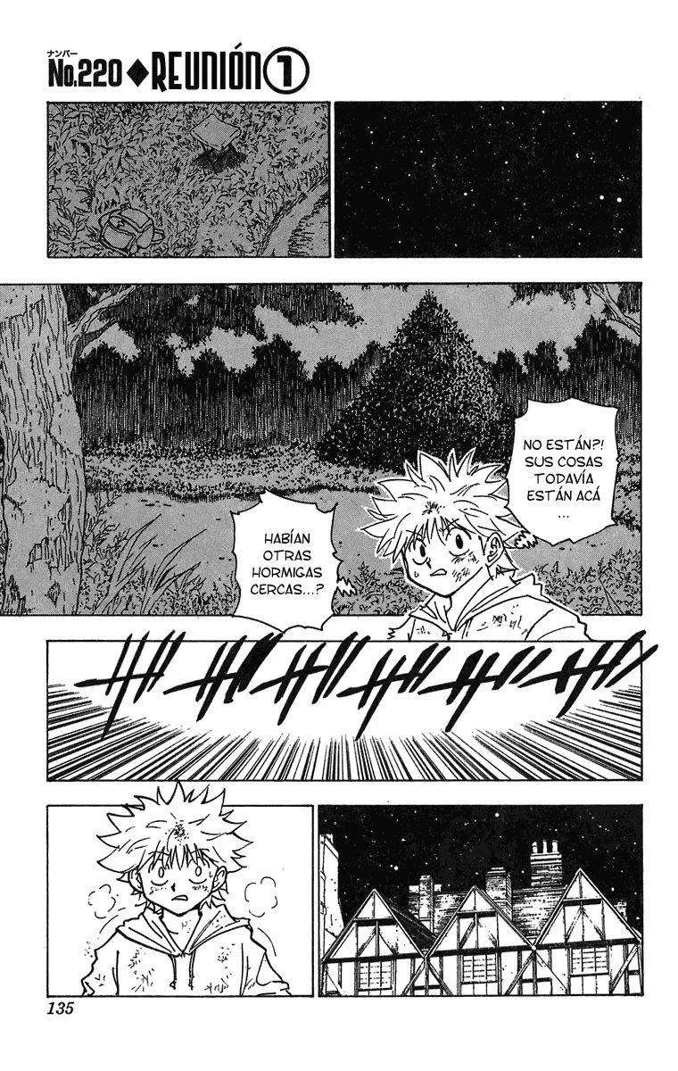 Hunter X Hunter Capítulo 220 en Línea - página 1