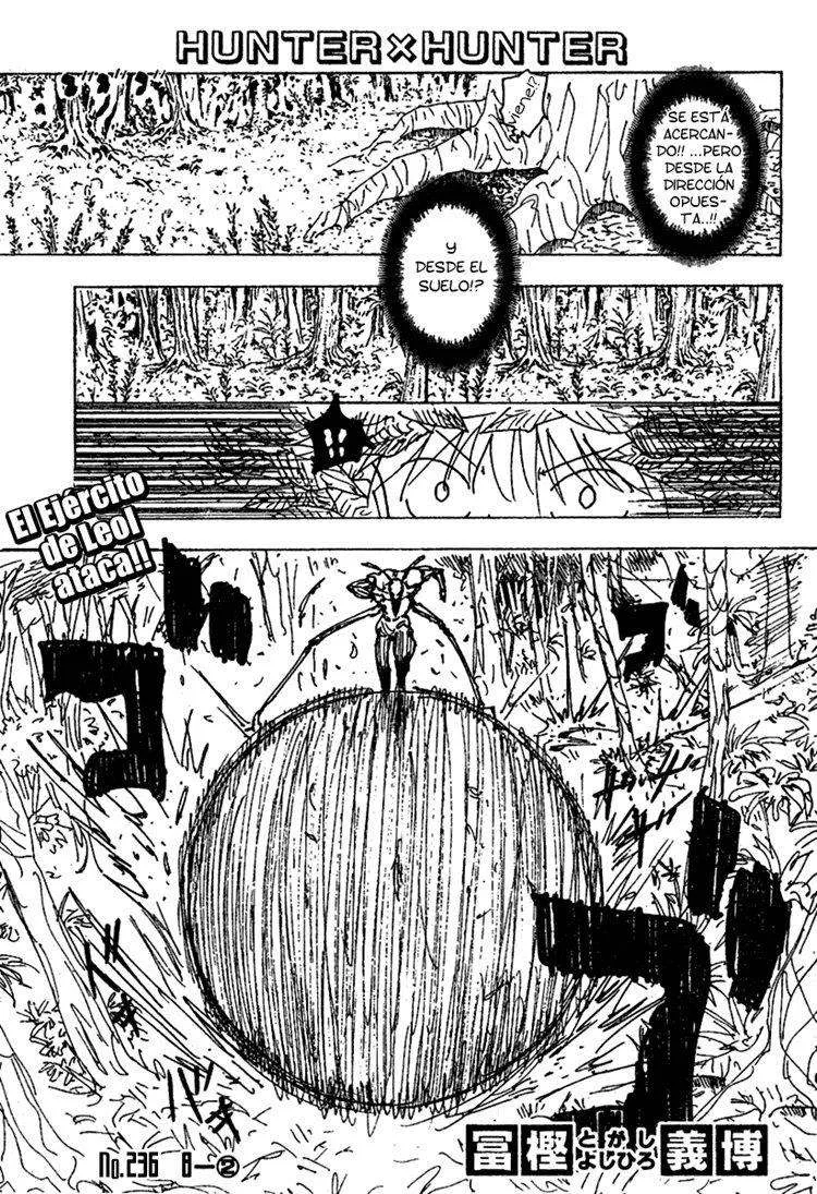 Hunter X Hunter Capítulo 236 en Línea - página 1
