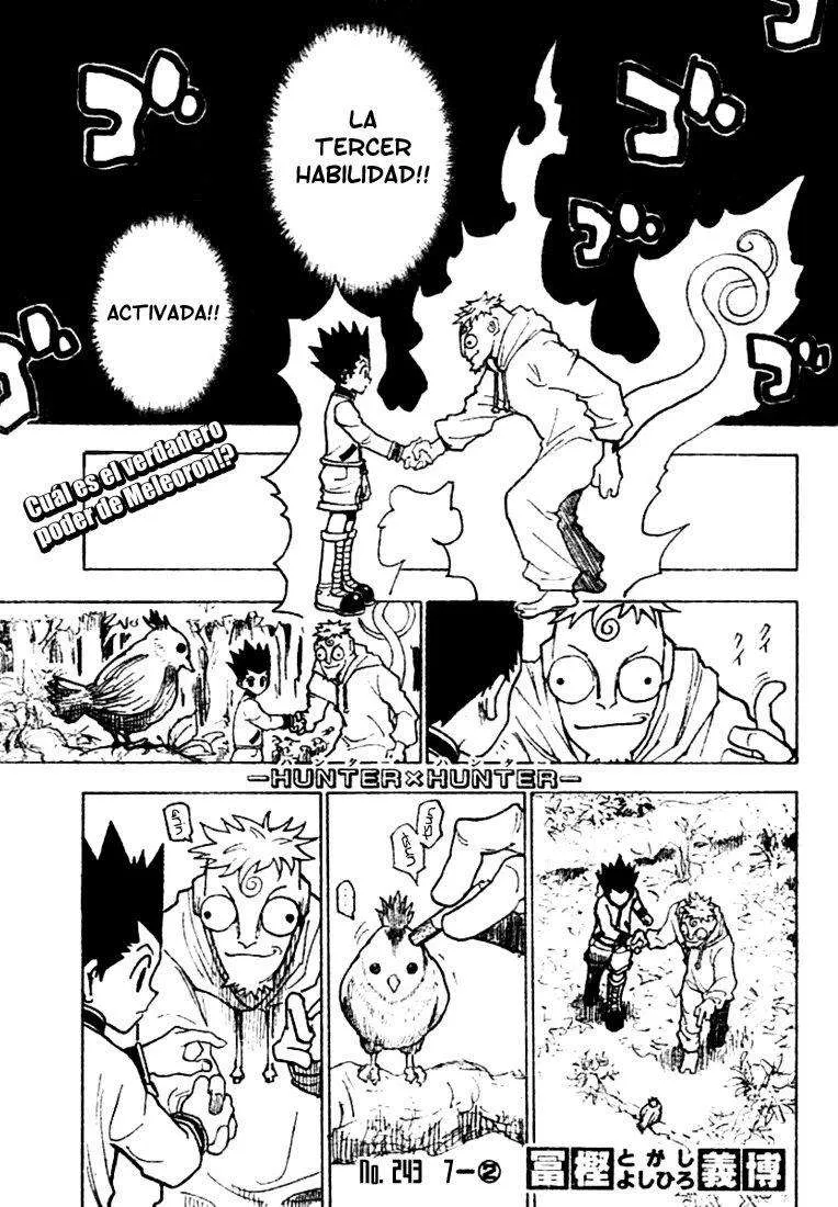 Hunter X Hunter Capítulo 243 en Línea - página 1