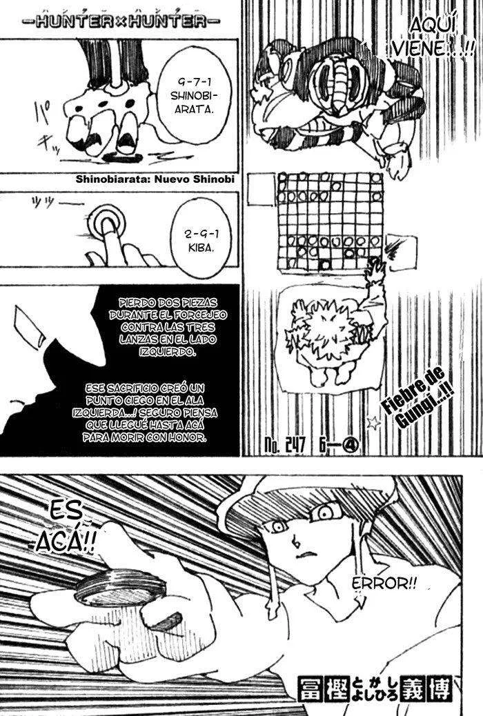 Hunter X Hunter Capítulo 247 en Línea - página 1