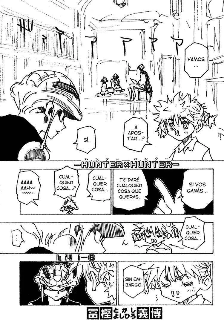 Hunter X Hunter Capítulo 249 en Línea - página 1