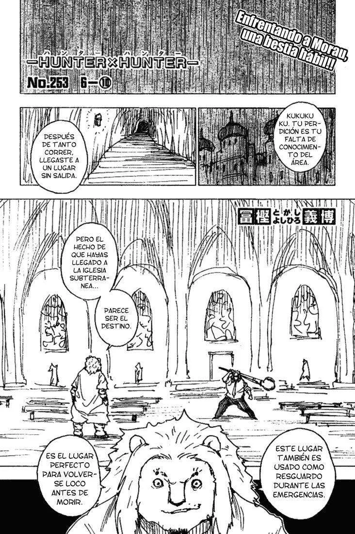 Hunter X Hunter Capítulo 253 en Línea - página 1