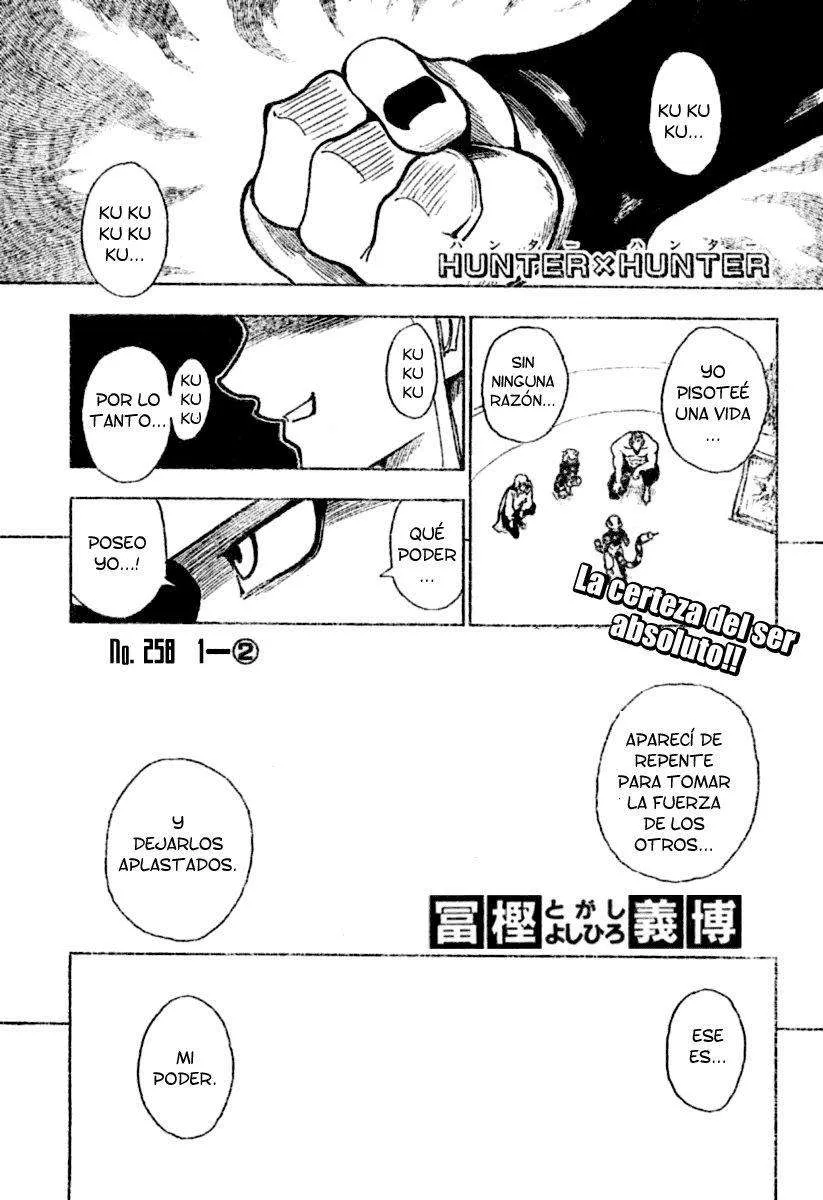 Hunter X Hunter Capítulo 258 en Línea - página 1