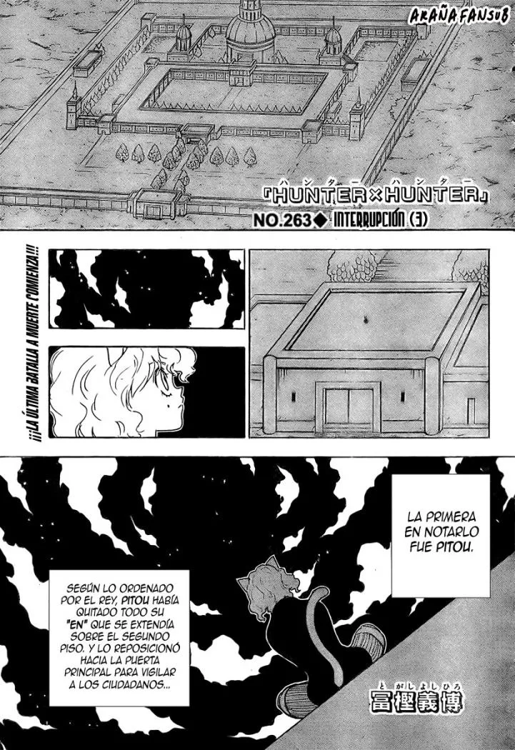Hunter X Hunter Capítulo 263 en Línea - página 1