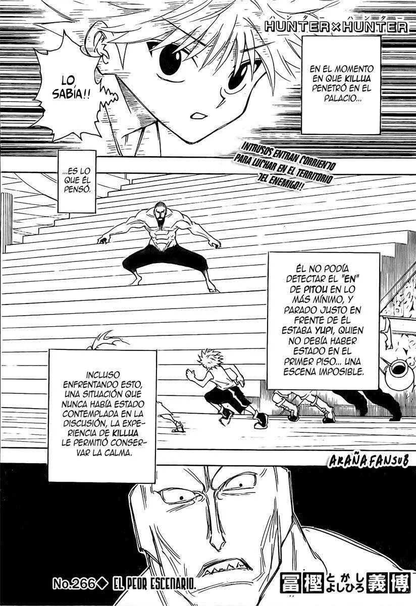 Hunter X Hunter Capítulo 266 en Línea - página 1