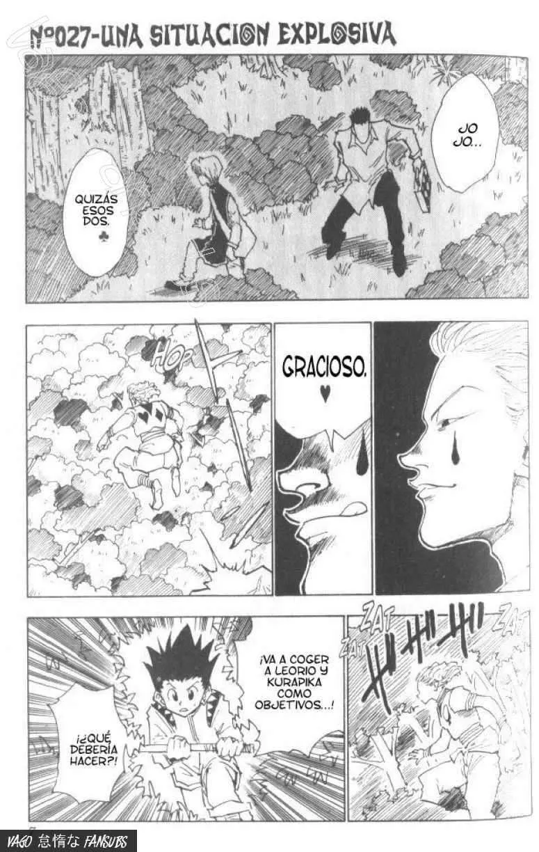 Hunter X Hunter Capítulo 27 en Línea - página 1