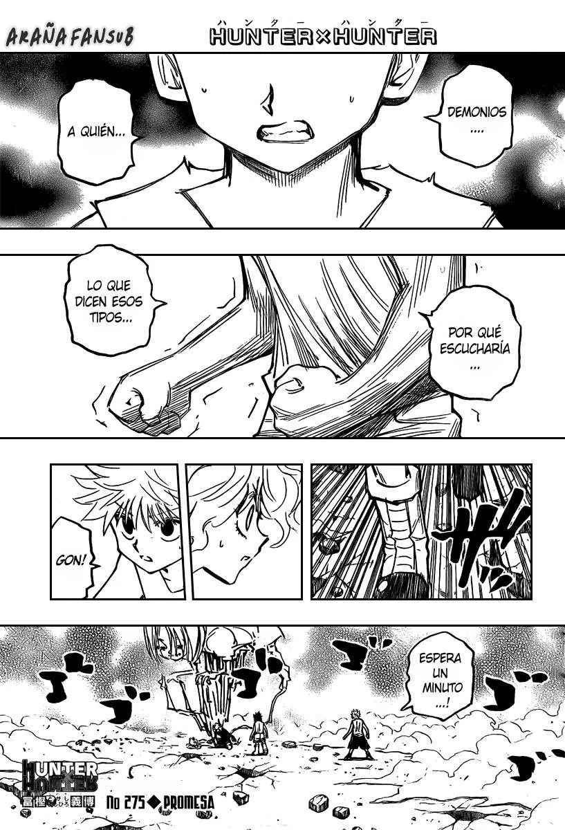 Hunter X Hunter Capítulo 275 en Línea - página 1