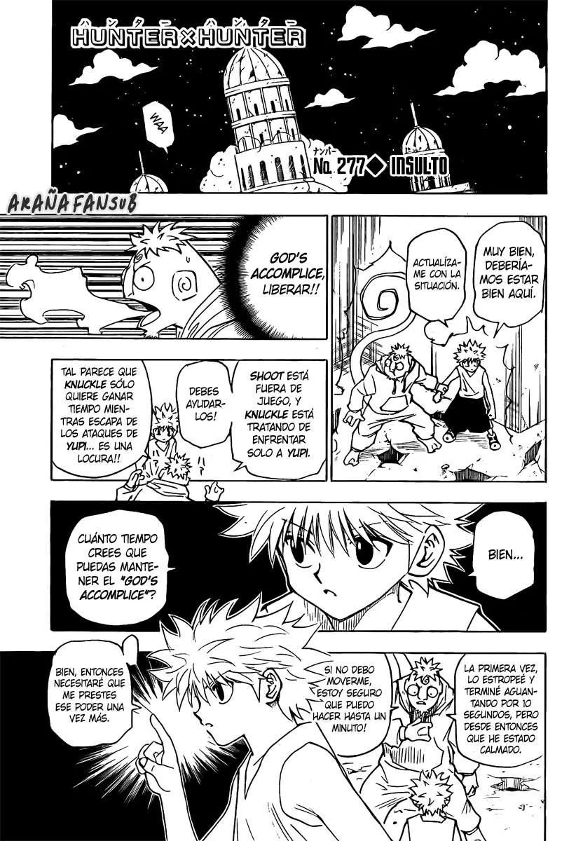 Hunter X Hunter Capítulo 277 en Línea - página 1