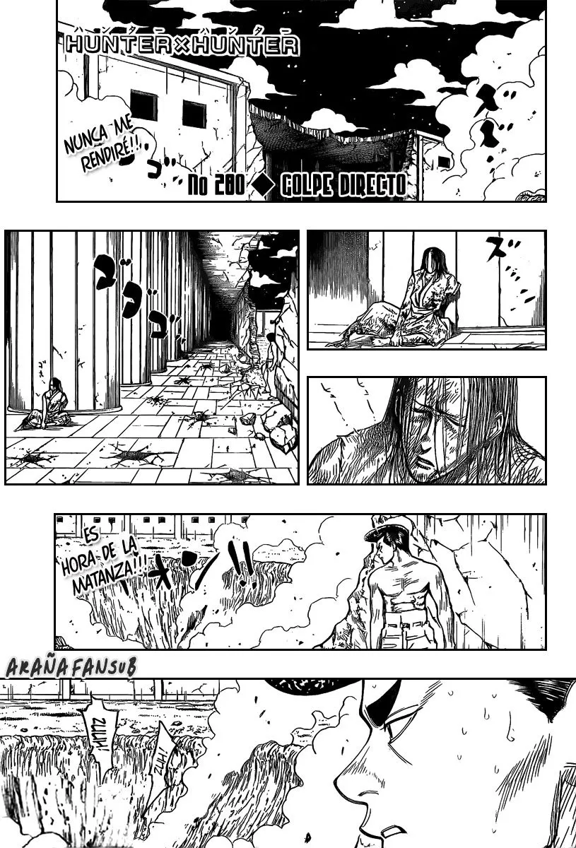 Hunter X Hunter Capítulo 280 en Línea - página 1