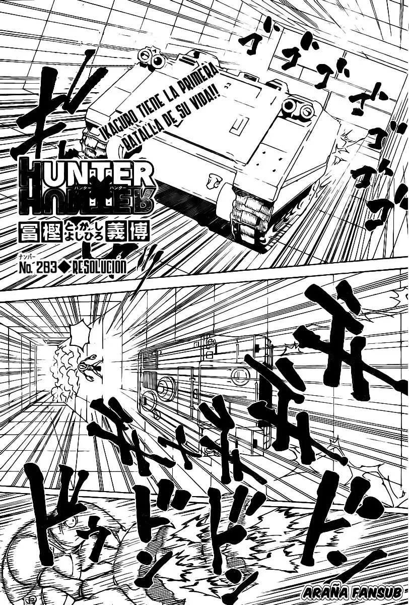 Hunter X Hunter Capítulo 283 en Línea - página 1