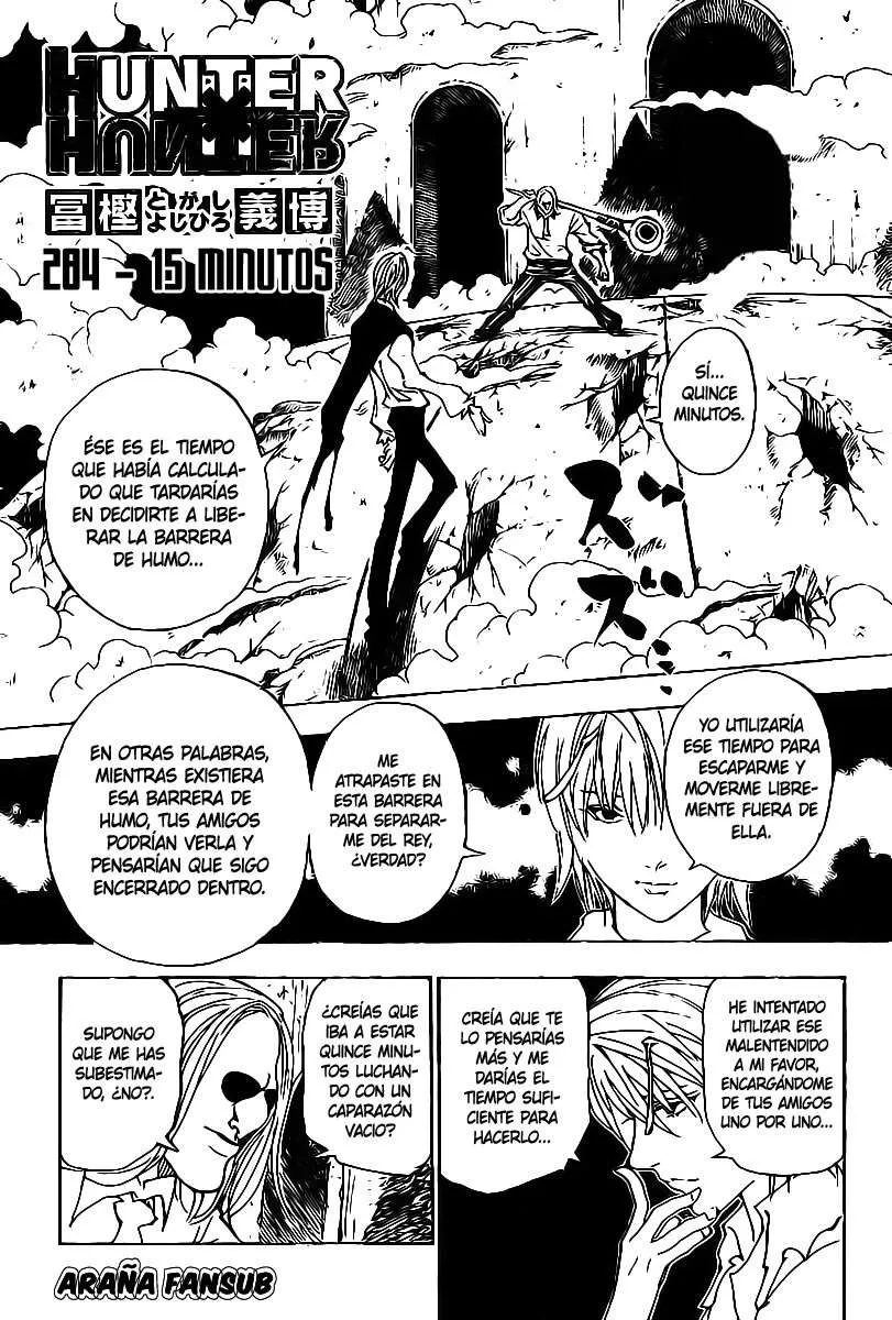 Hunter X Hunter Capítulo 284 en Línea - página 1