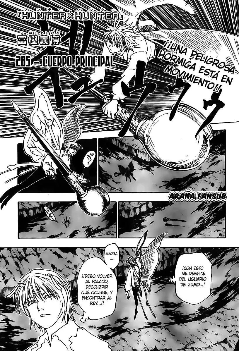 Hunter X Hunter Capítulo 286 en Línea - página 1
