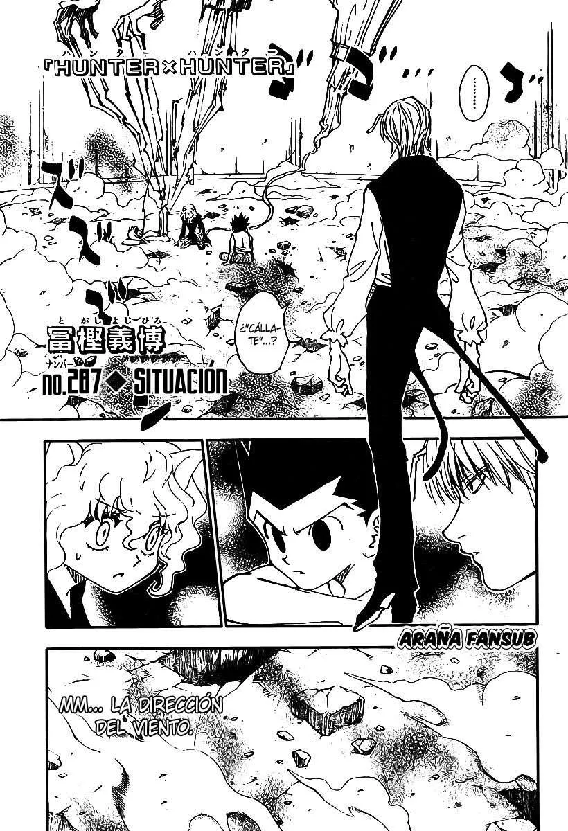 Hunter X Hunter Capítulo 287 en Línea - página 1