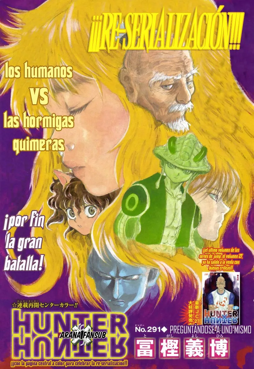 Hunter X Hunter Capítulo 291 en Línea - página 1