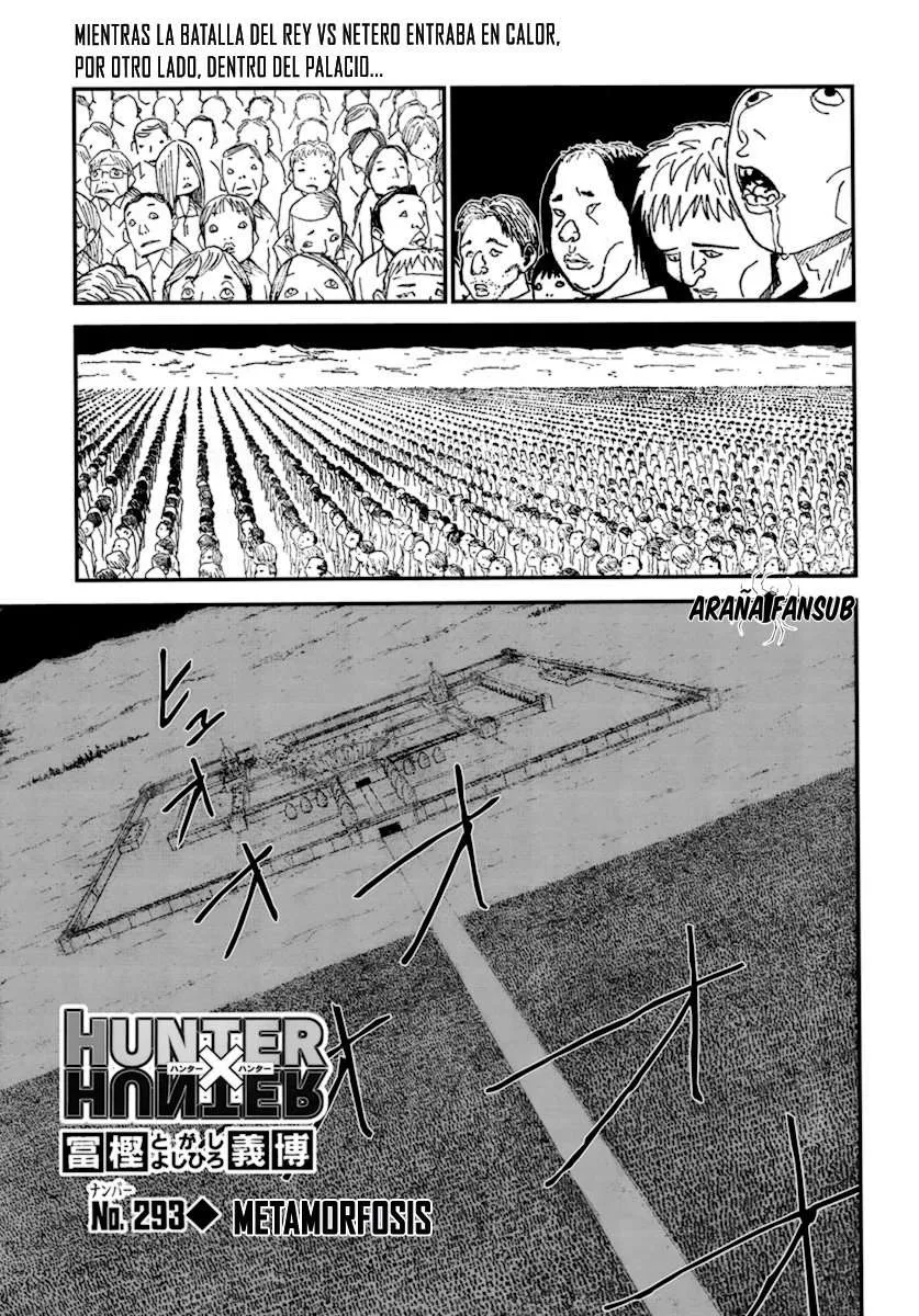 Hunter X Hunter Capítulo 293 en Línea - página 1