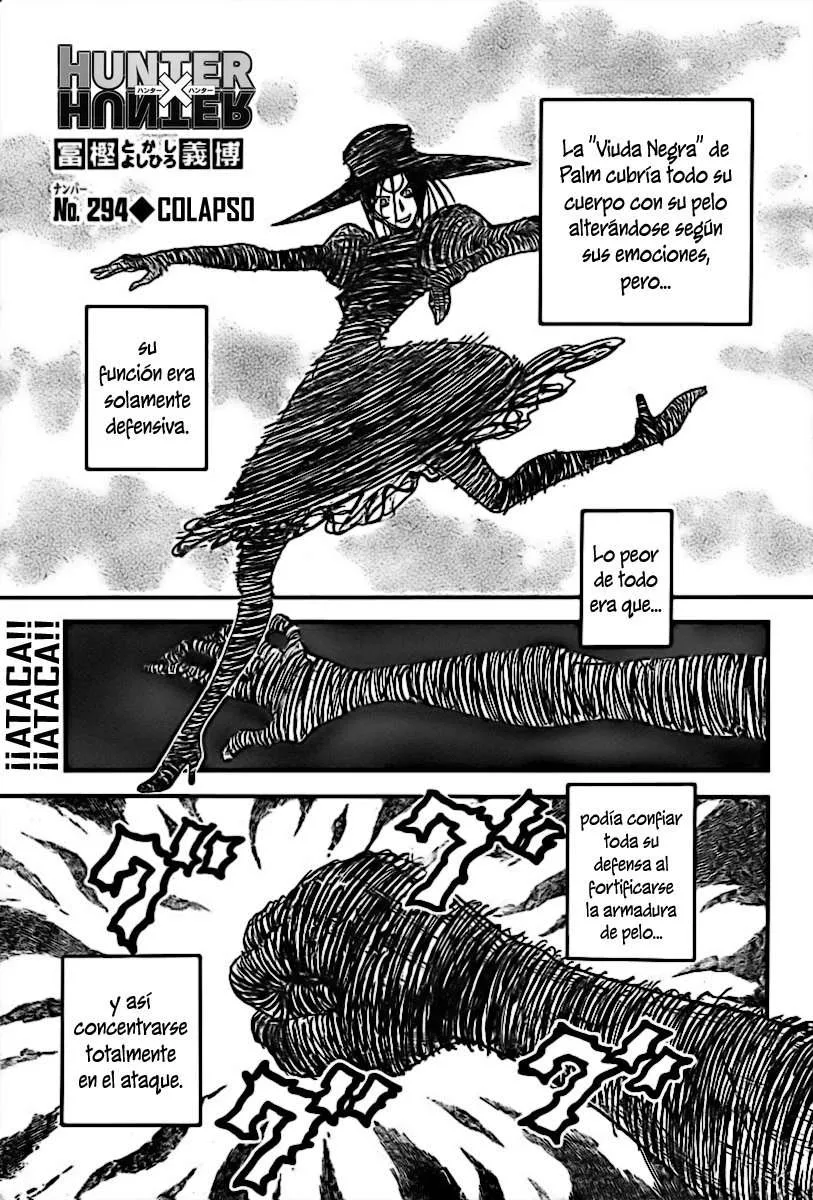 Hunter X Hunter Capítulo 294 en Línea - página 1