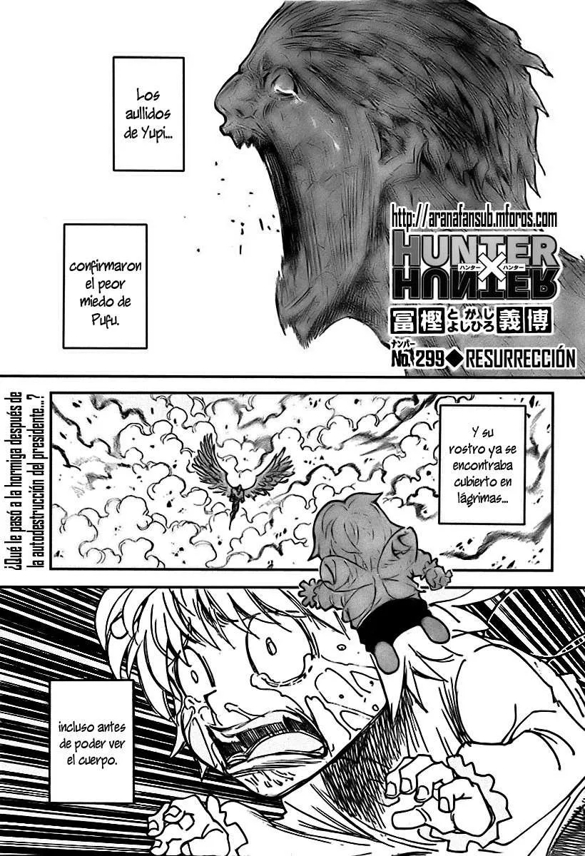 Hunter X Hunter Capítulo 299 en Línea - página 1